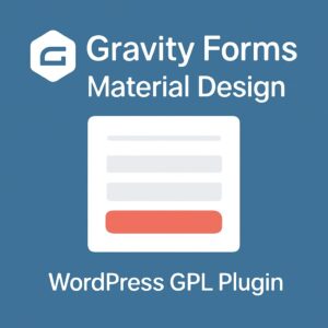 Gravity Forms Material Design – WordPress GPL Plugin