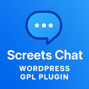 screets Chat – WordPress GPL Plugin