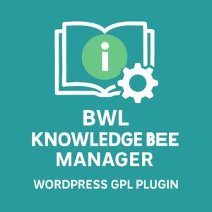BWL Knowledge Base Manager – WordPress GPL Plugin
