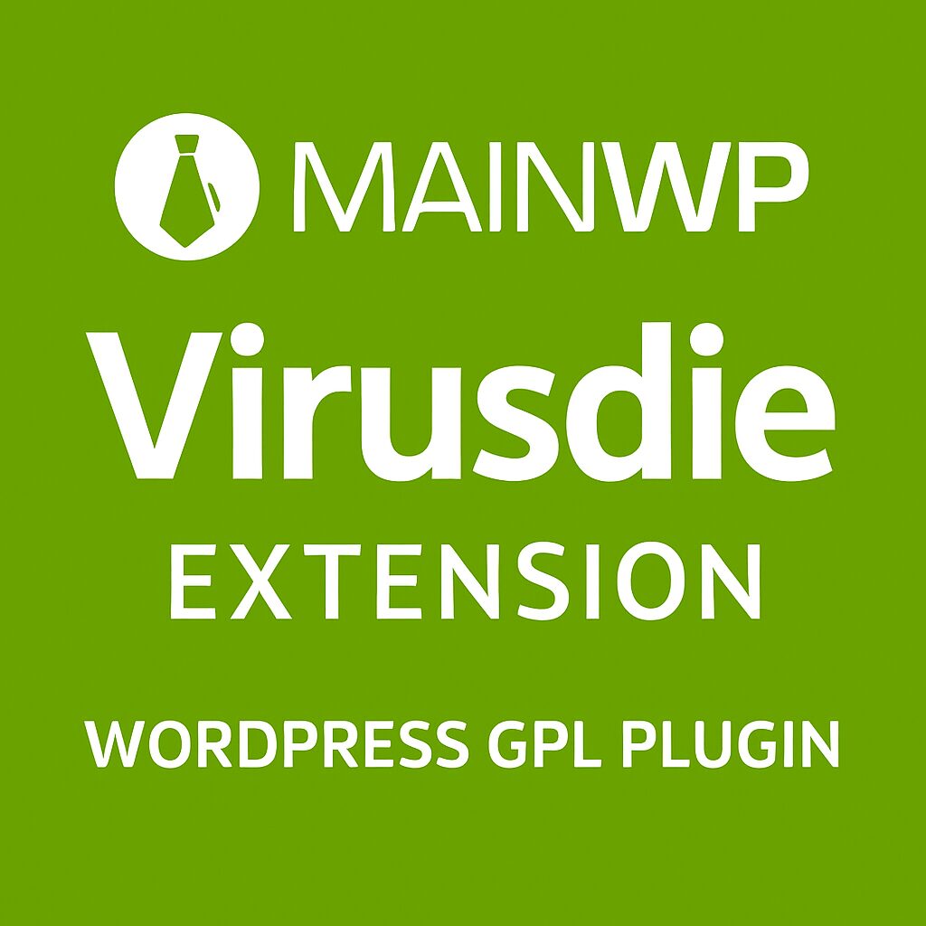 MainWP Virusdie Extension – WordPress GPL Plugin