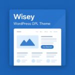 Wisey – WordPress GPL Theme