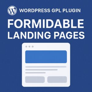 Formidable Landing Pages – WordPress GPL Plugin