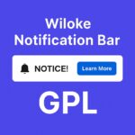 Wiloke Notification Bar GPL