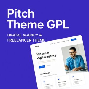 Pitch Theme GPL – Digital Agency & Freelancer Theme