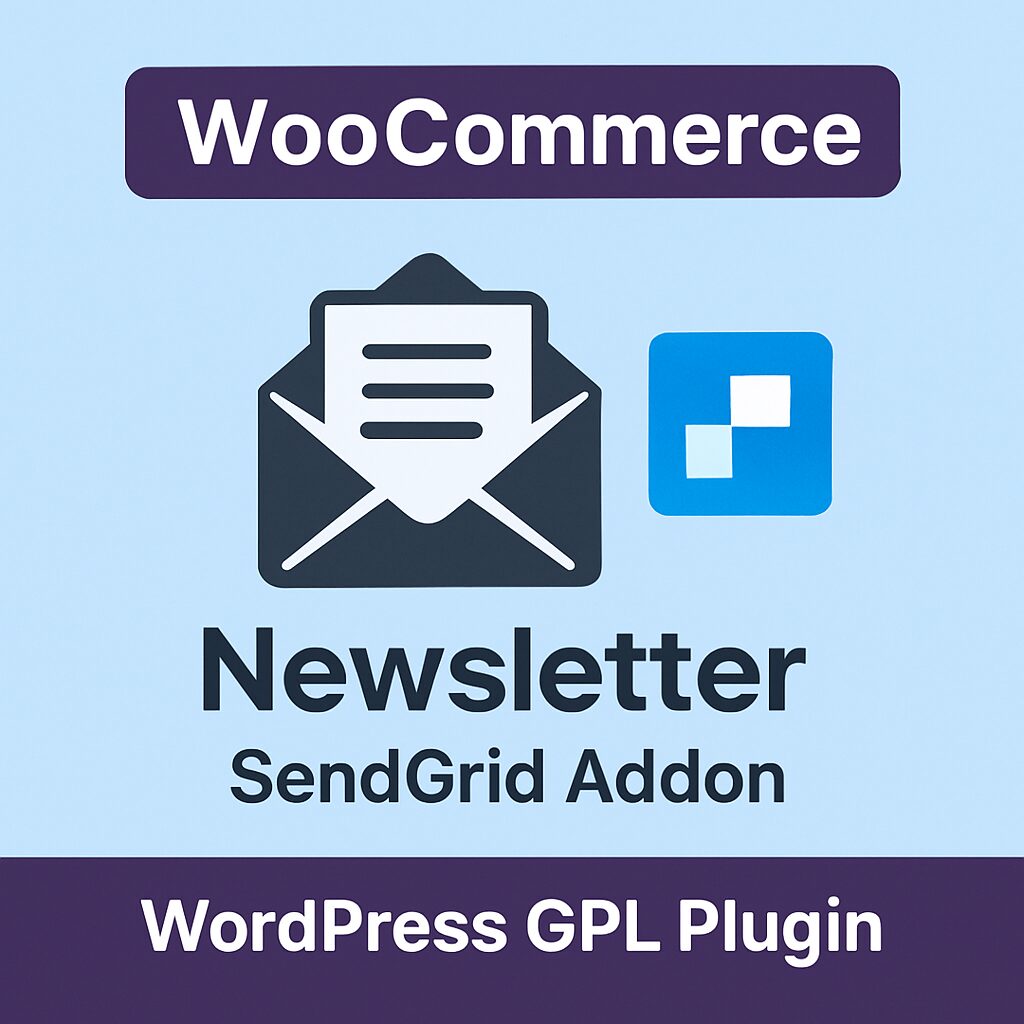Newsletter - Sendgrid Addon – WordPress GPL Plugin