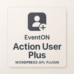 EventON - Action User Plus – WordPress GPL Plugin