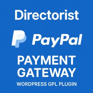Directorist - Paypal Payment Gateway – WordPress GPL Plugin