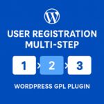 User Registration Multi-Step – WordPress GPL Plugin