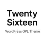 Twenty Sixteen – WordPress GPL Theme