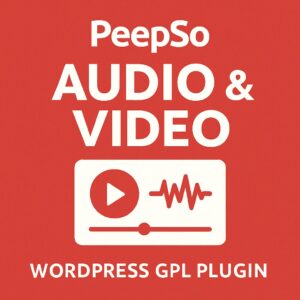 PeepSo Audio & Video – WordPress GPL Plugin