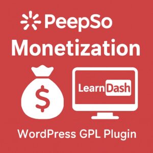 PeepSo Monetization: LearnDash – WordPress GPL Plugin