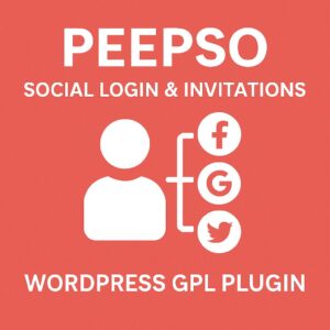 PeepSo Social Login & Invitations – WordPress GPL Plugin