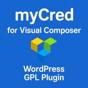 myCred for Visual Composer – WordPress GPL Plugin