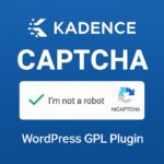 Kadence CAPTCHA – WordPress GPL Plugin