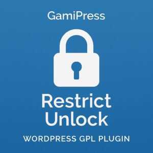 GamiPress - Restrict Unlock – WordPress GPL Plugin