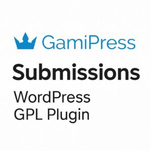 GamiPress - Submissions – WordPress GPL Plugin