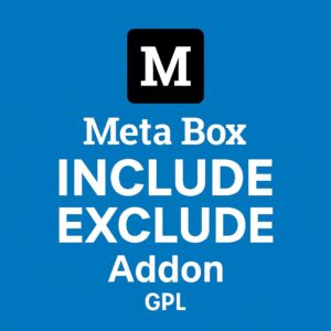 Meta Box Include Exclude Addon GPL