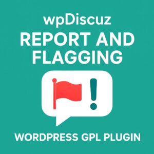 wpDiscuz - Report and Flagging – WordPress GPL Plugin