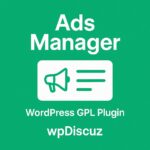 wpDiscuz - Ads Manager – WordPress GPL Plugin