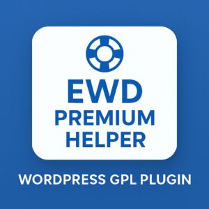 EWD Premium Helper – WordPress GPL Plugin