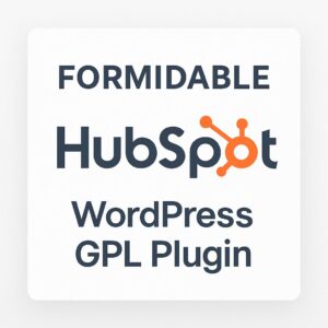 Formidable HubSpot – WordPress GPL Plugin