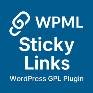 WPML Sticky Links – WordPress GPL Plugin