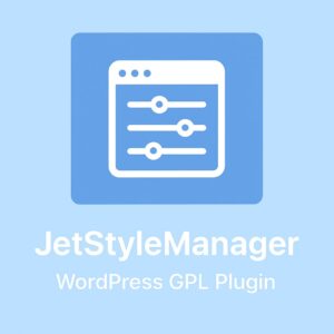 JetStyleManager – WordPress GPL Plugin