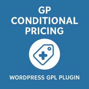 GP Conditional Pricing – WordPress GPL Plugin