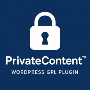 PrivateContent – WordPress GPL Plugin