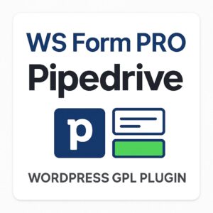 WS Form PRO - Pipedrive – WordPress GPL Plugin