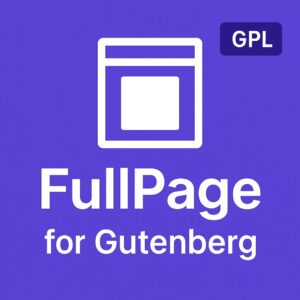 FullPage for Gutenberg GPL