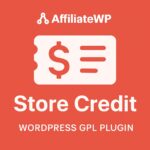 AffiliateWP - Store Credit – WordPress GPL Plugin