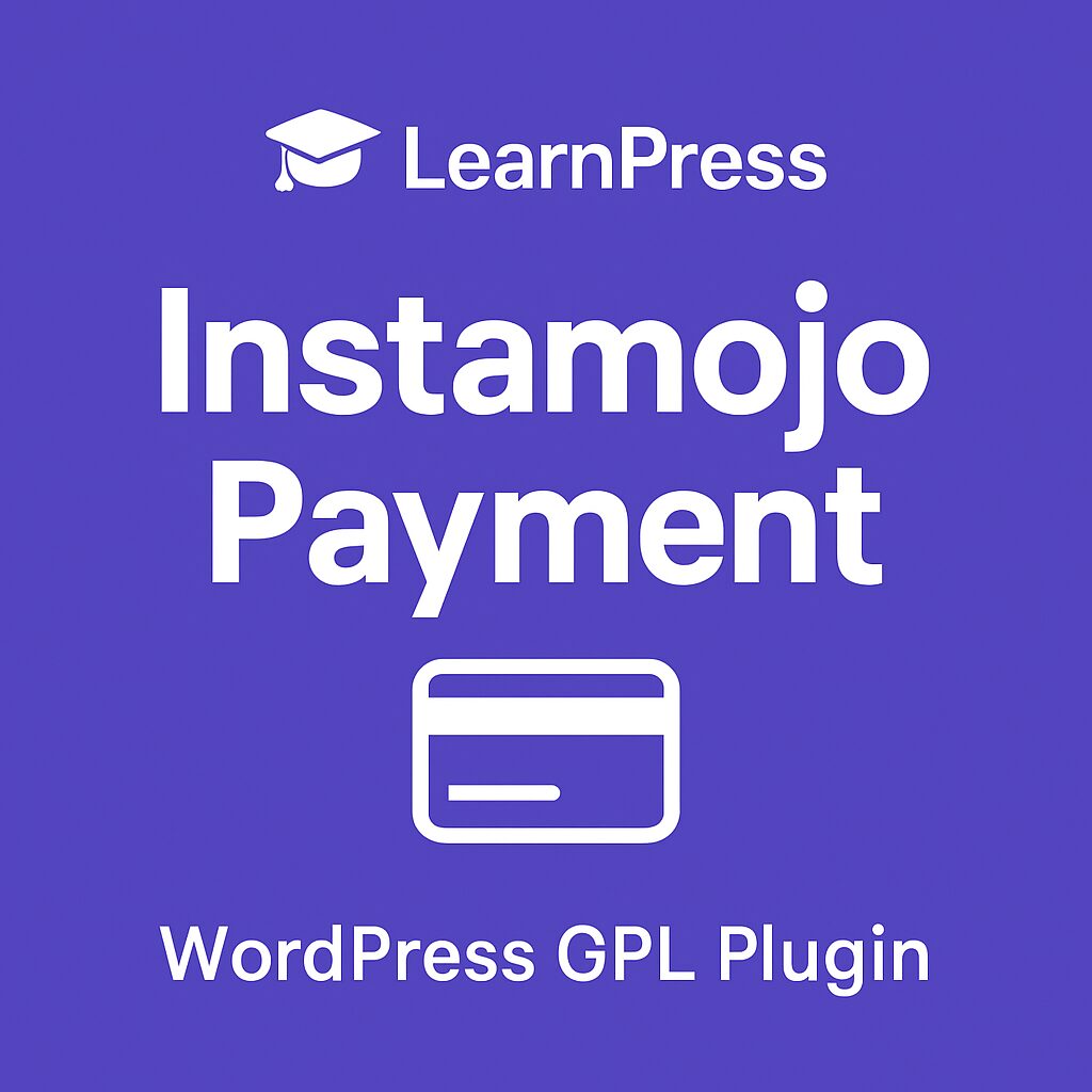 LearnPress - Instamojo Payment – WordPress GPL Plugin