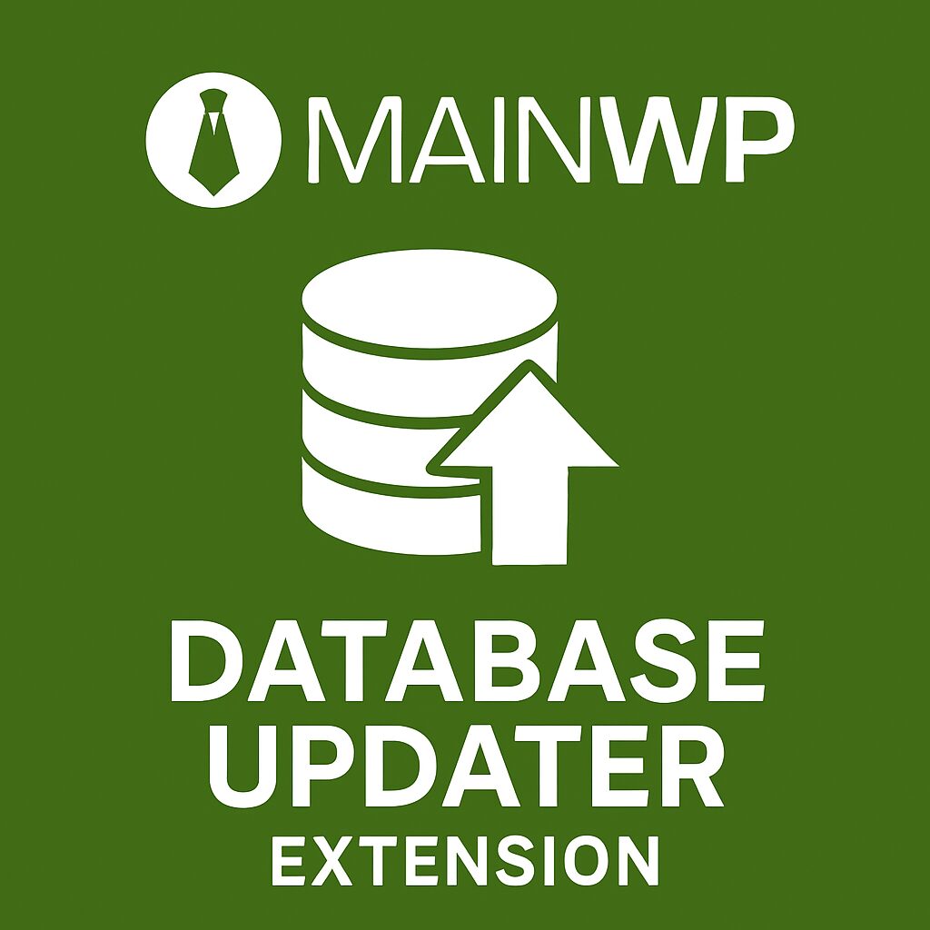 MainWP Database Updater Extension – WordPress GPL Plugin