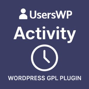 UsersWP - Activity – WordPress GPL Plugin