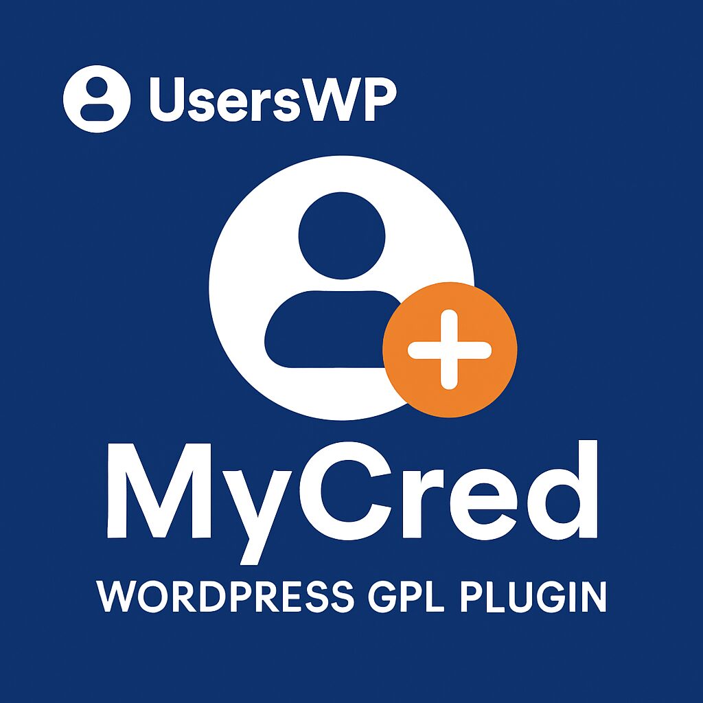 UsersWP - MyCred – WordPress GPL Plugin