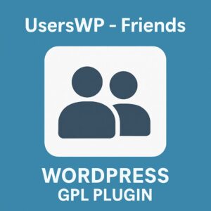 UsersWP - Friends – WordPress GPL Plugin