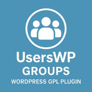 UsersWP - Groups – WordPress GPL Plugin
