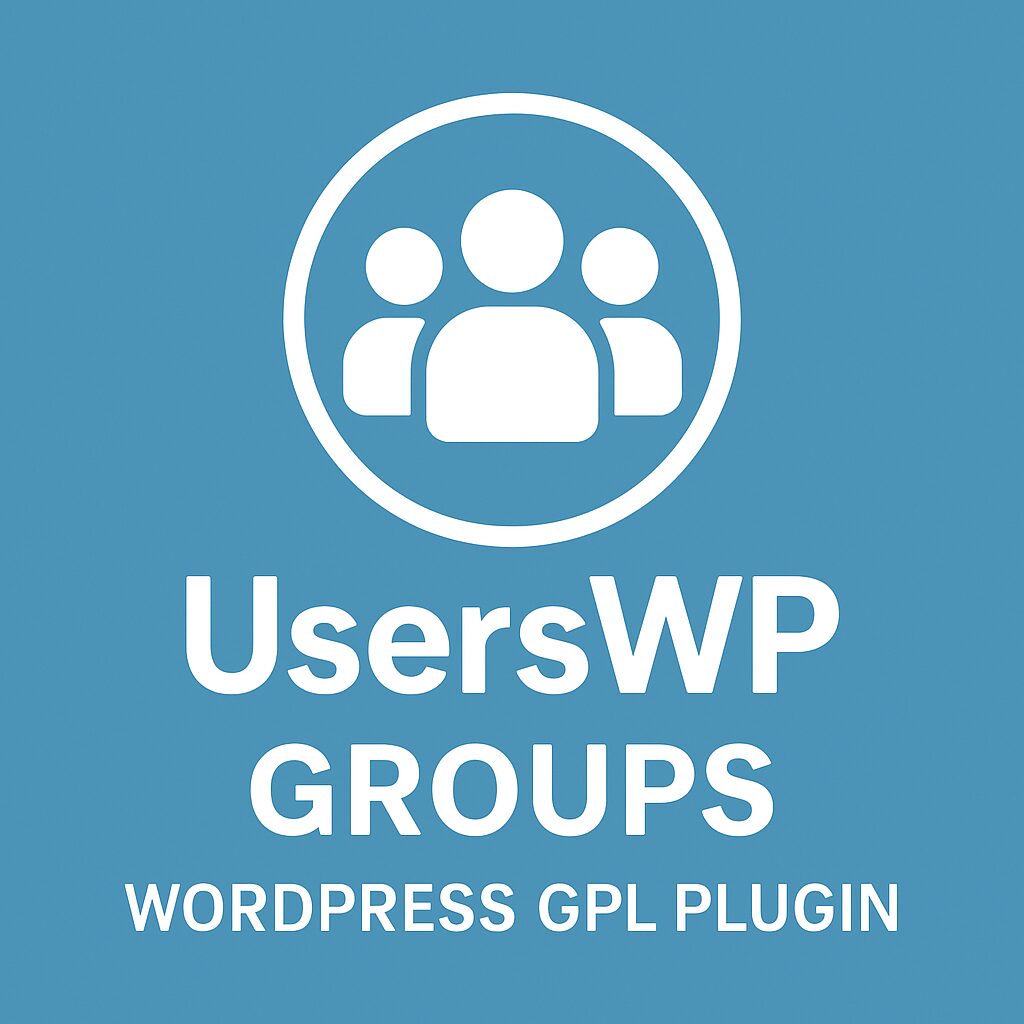 UsersWP - Groups – WordPress GPL Plugin