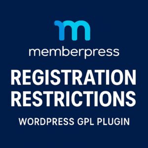 MemberPress Registration Restrictions – WordPress GPL Plugin