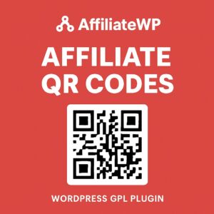 AffiliateWP - Affiliate QR Codes – WordPress GPL Plugin