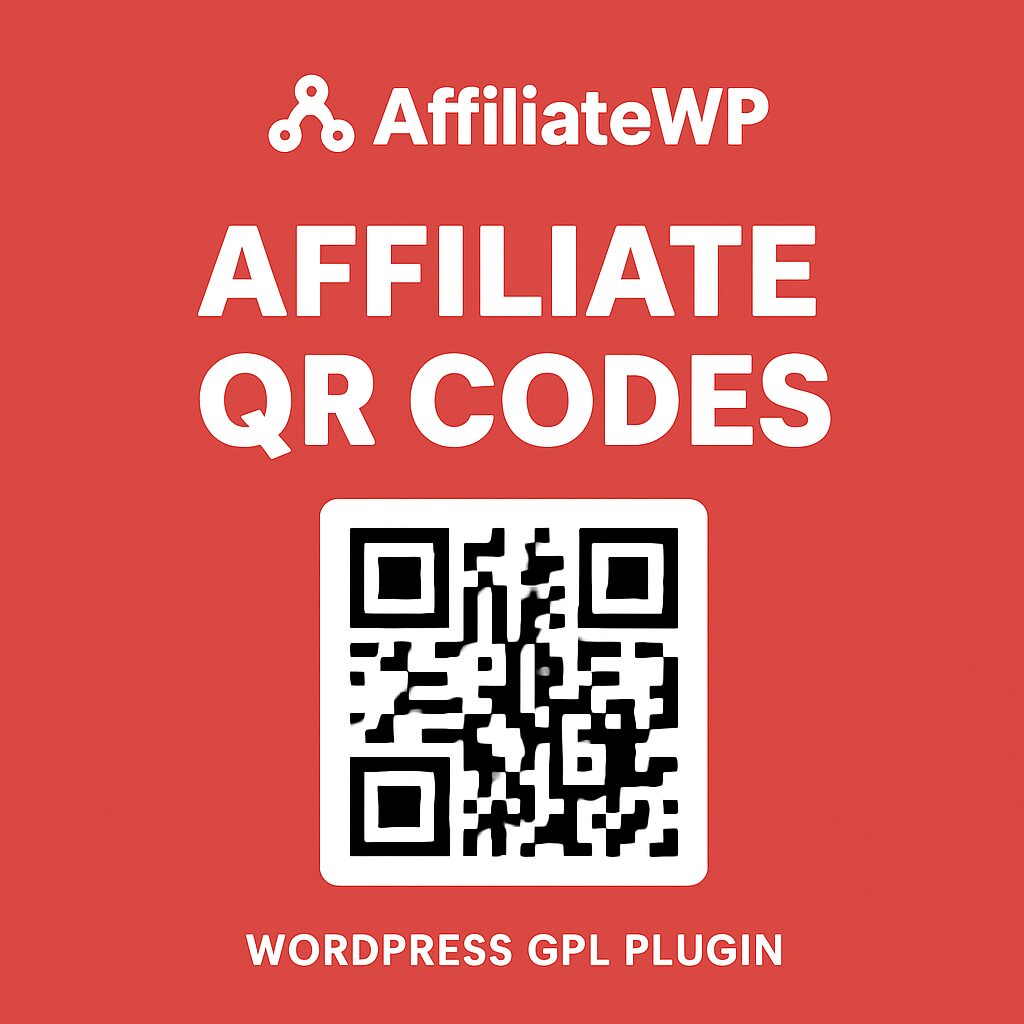 AffiliateWP - Affiliate QR Codes – WordPress GPL Plugin