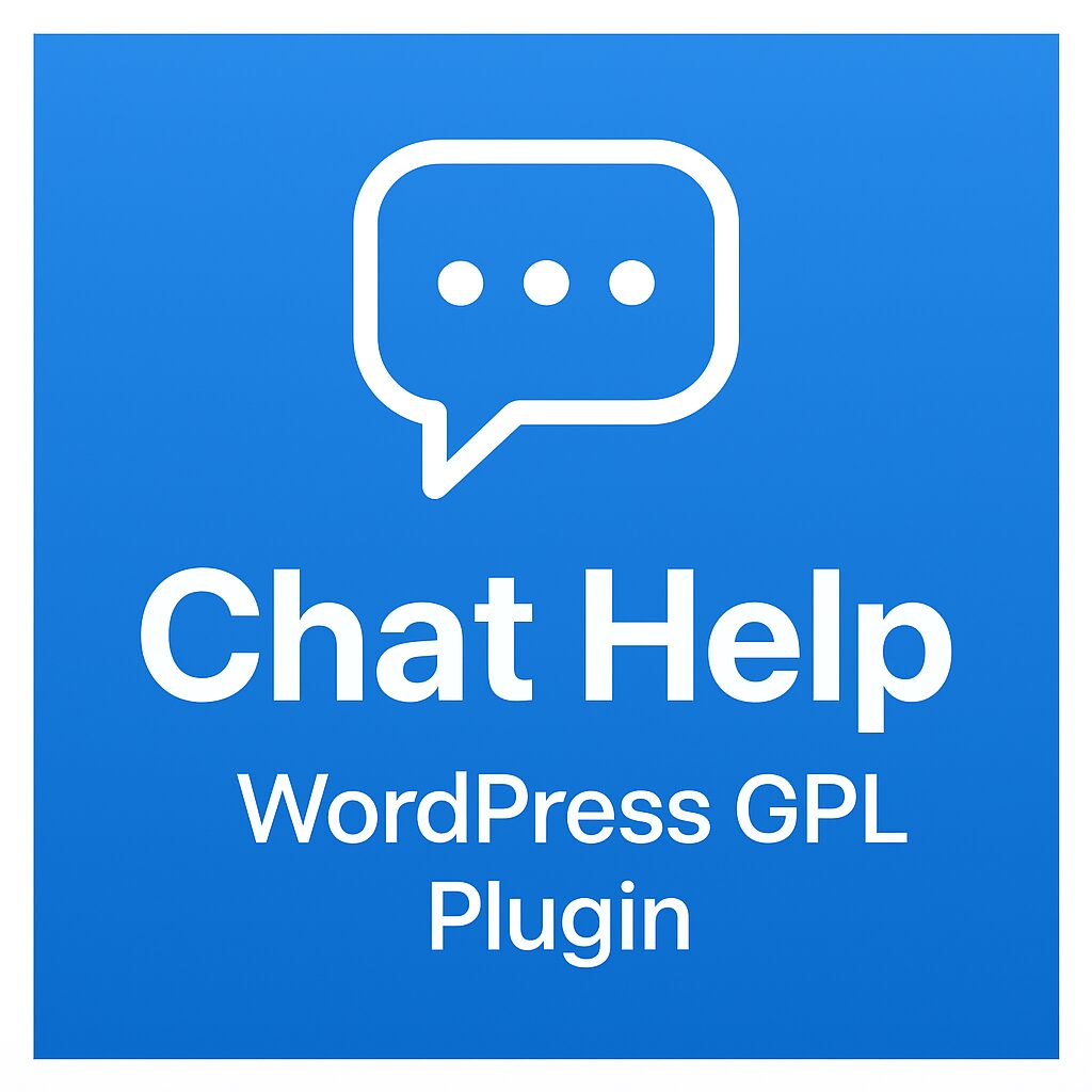 Chat Help – WordPress GPL Plugin