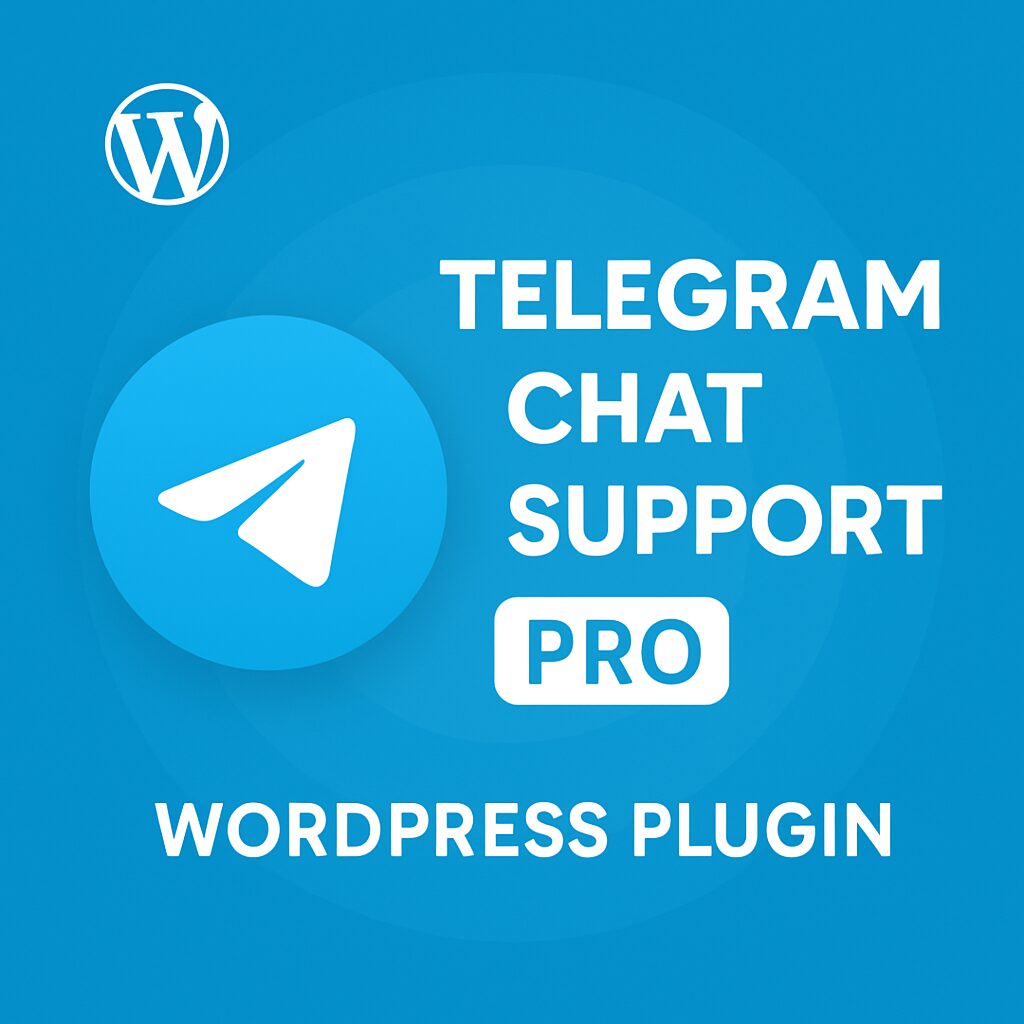 Telegram Chat Support Pro WordPress Plugin GPL