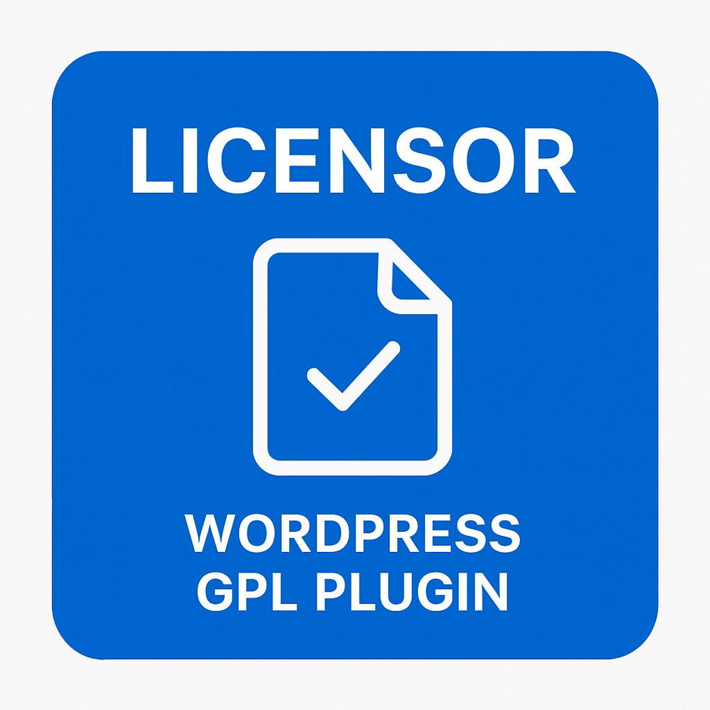 Licensor – WordPress GPL Plugin
