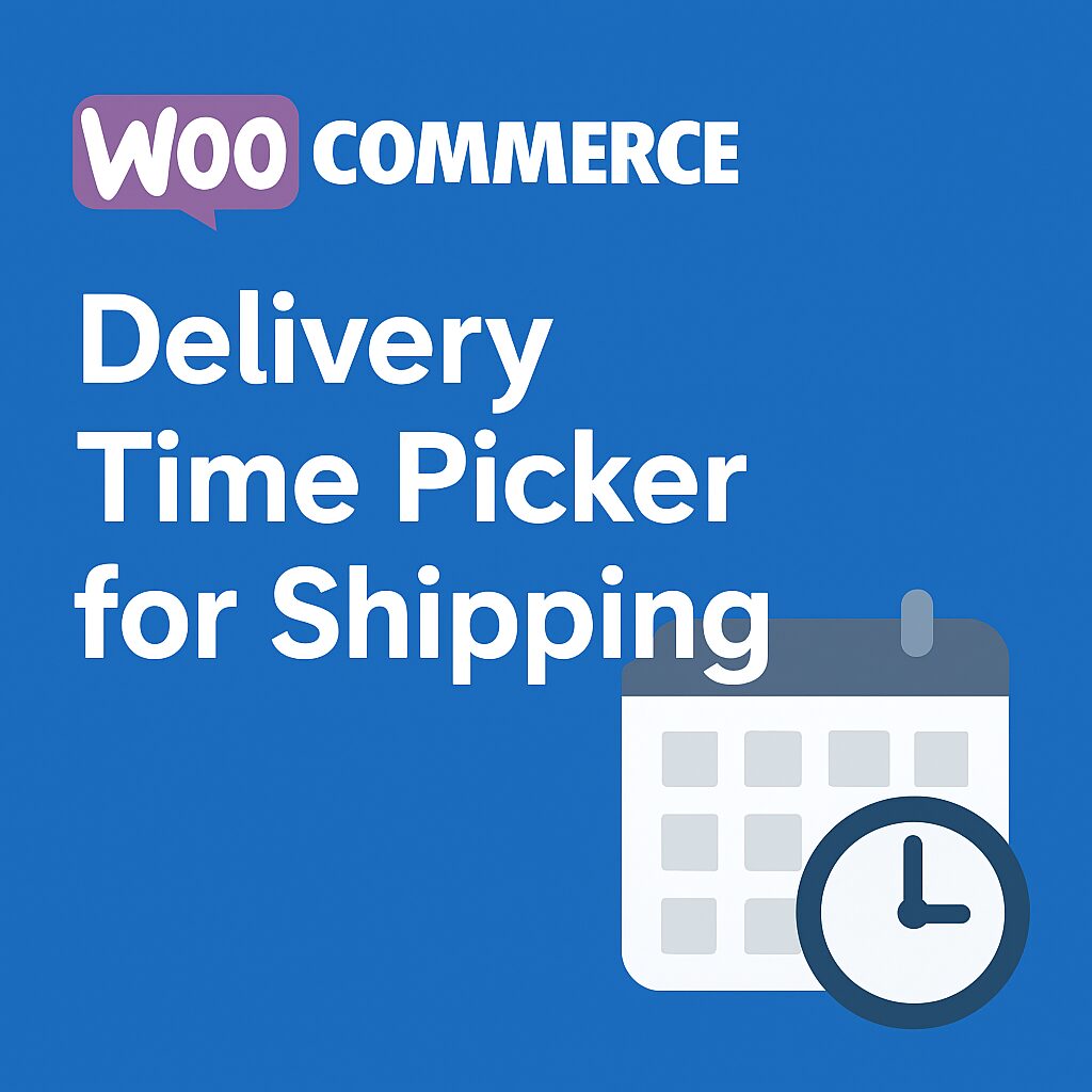 WooCommerce Delivery Time Picker for Shipping – WordPress GPL Plugin