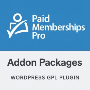 Paid Memberships Pro - Addon Packages – WordPress GPL Plugin