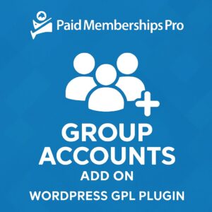 Paid Memberships Pro - Group Accounts Add On – WordPress GPL Plugin