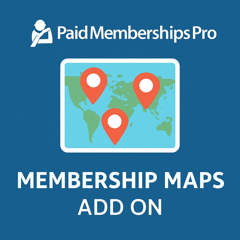 Paid Memberships Pro - Membership Maps Add On – WordPress GPL Plugin
