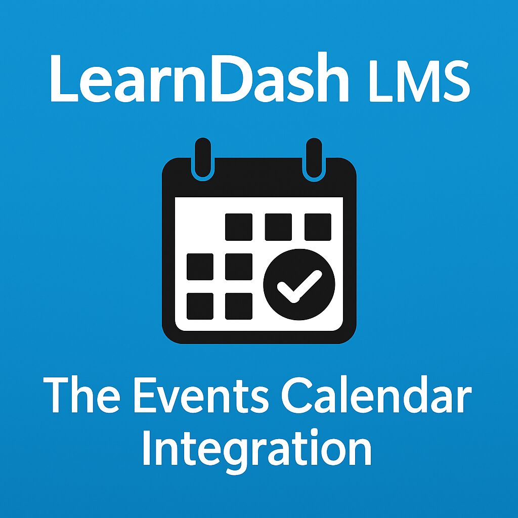 LearnDash LMS - The Events Calendar Integration – WordPress GPL Plugin